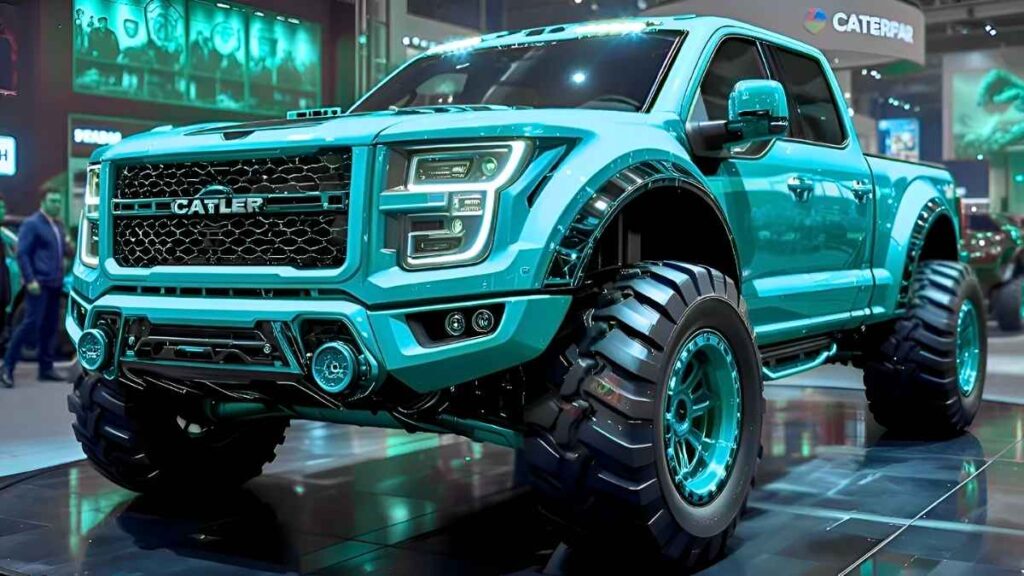 CAT Pickup Truck 2026 diseño exclusivo motor turbo diésel y rendimiento híbrido